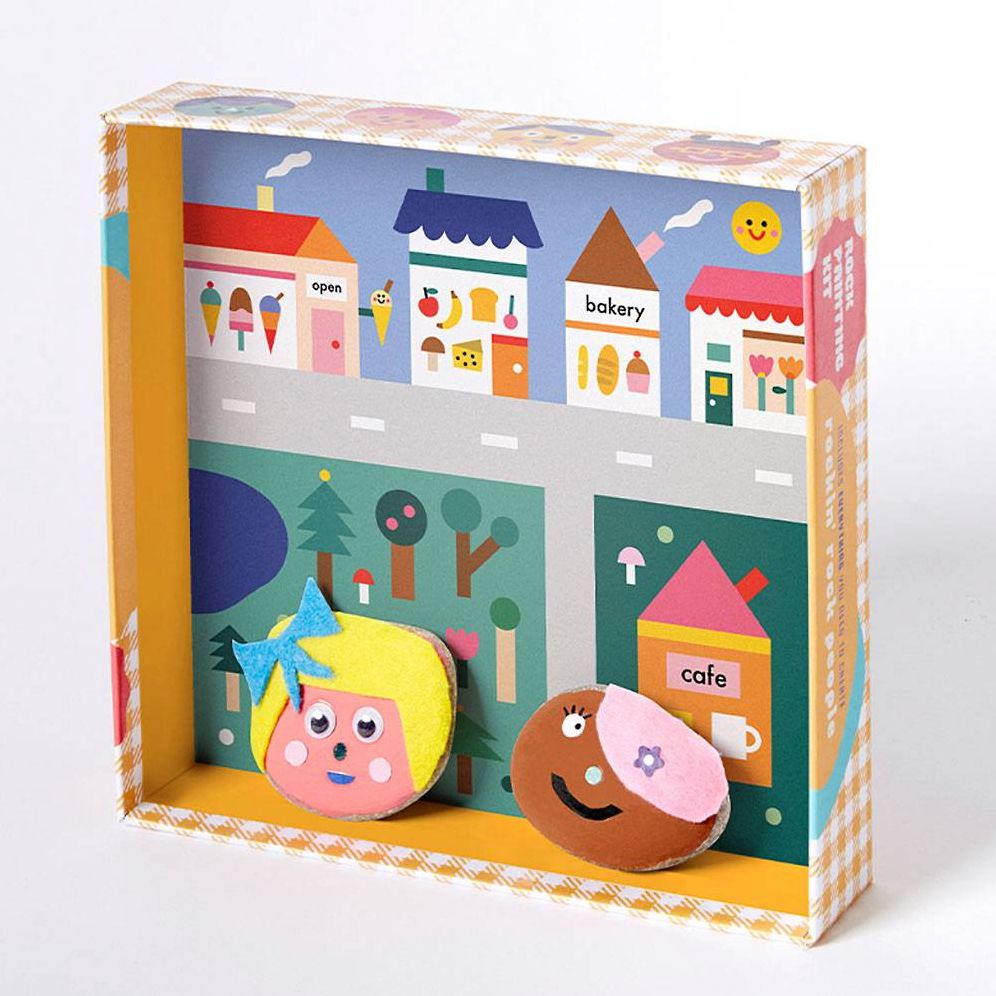Kid's Rock Painting Kit: Cool Faces - Image 12