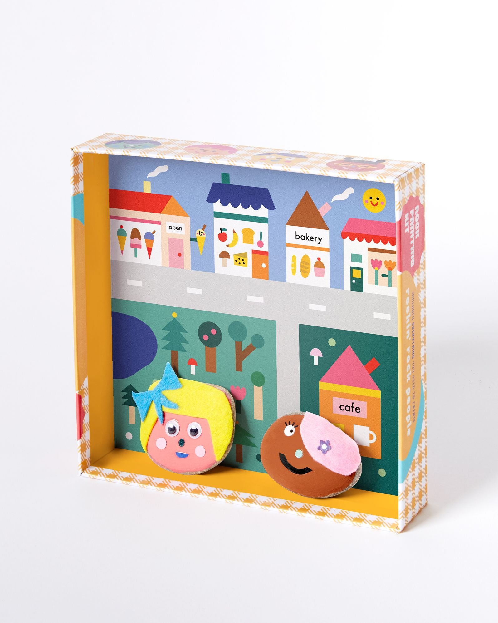 Kid's Rock Painting Kit: Cool Faces - Image 3