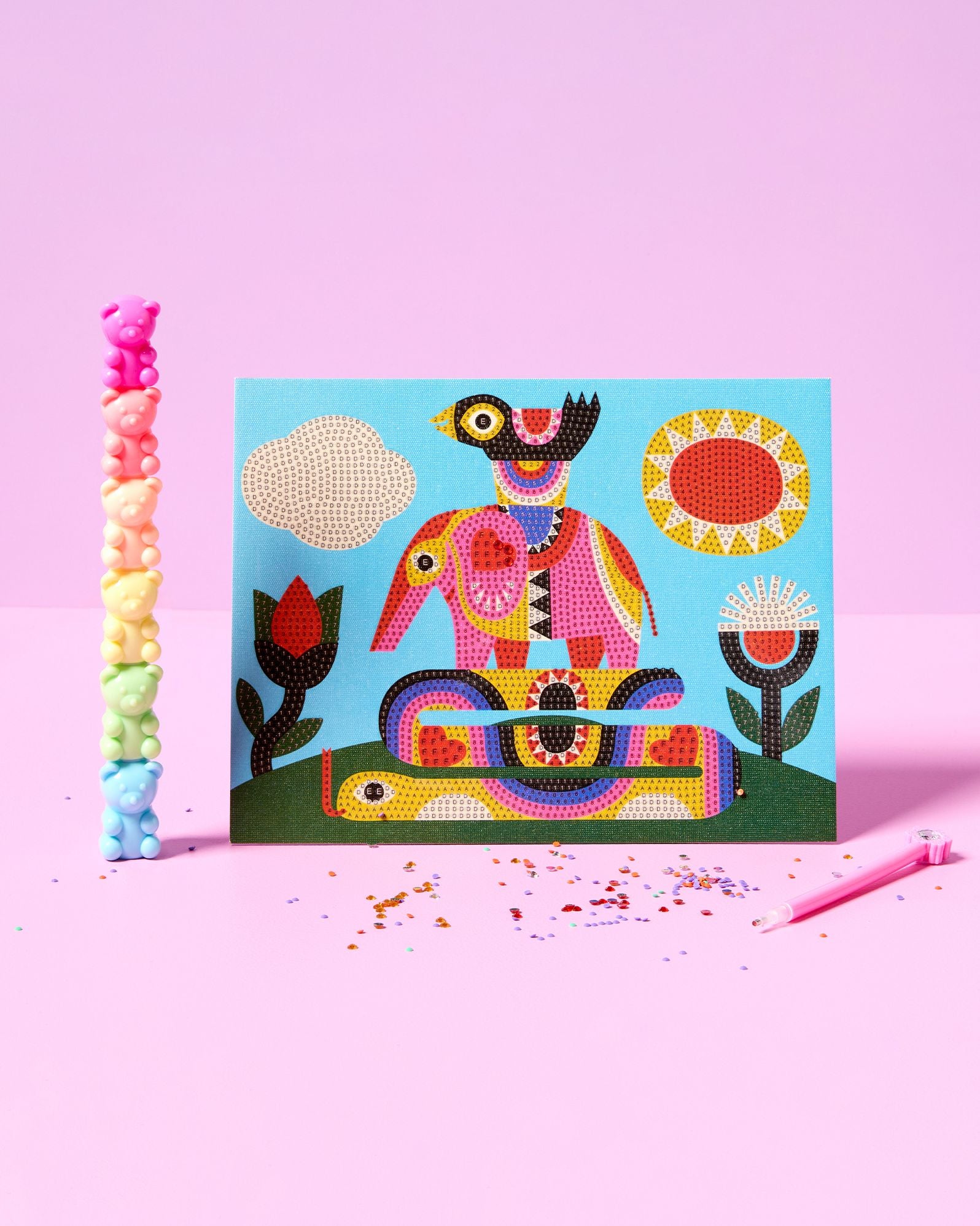 Kid's Sparkle Art: The Pyramid - Image 5