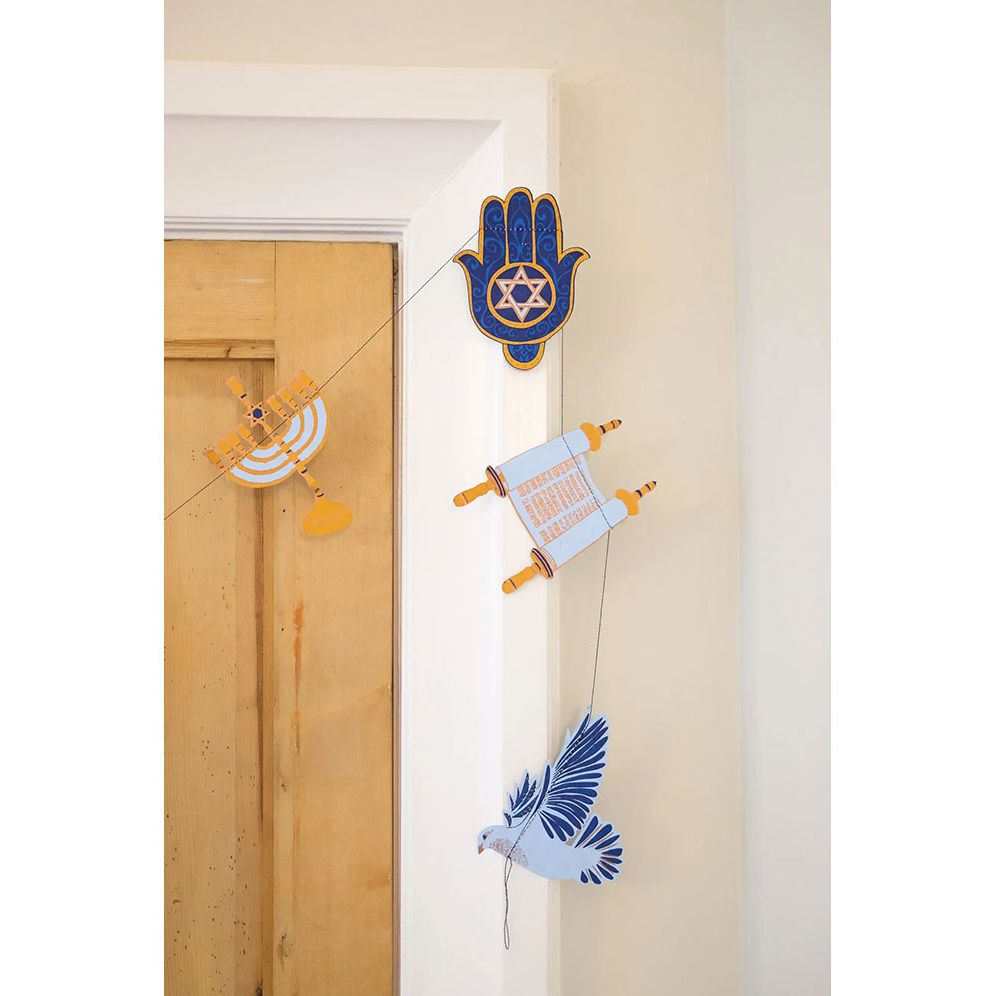 Hanukkah Sewn Garland - Image 4