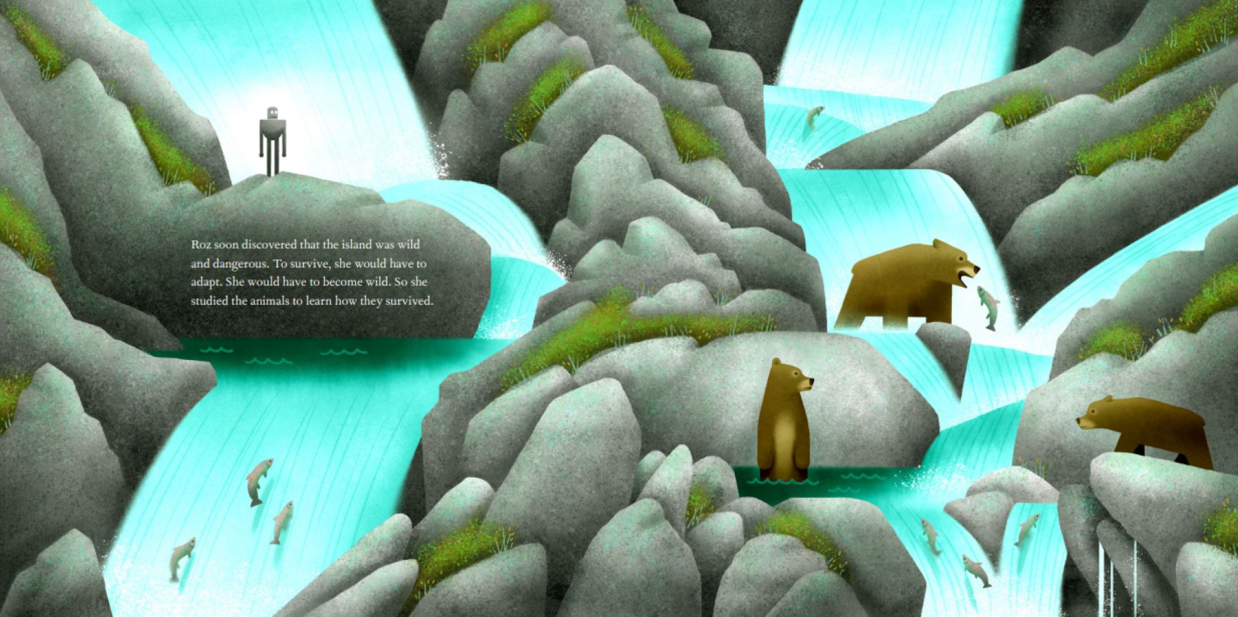 The Wild Robot on the Island: An Illustrated Picture Book Adaptation of The Wild Robot - Image 2