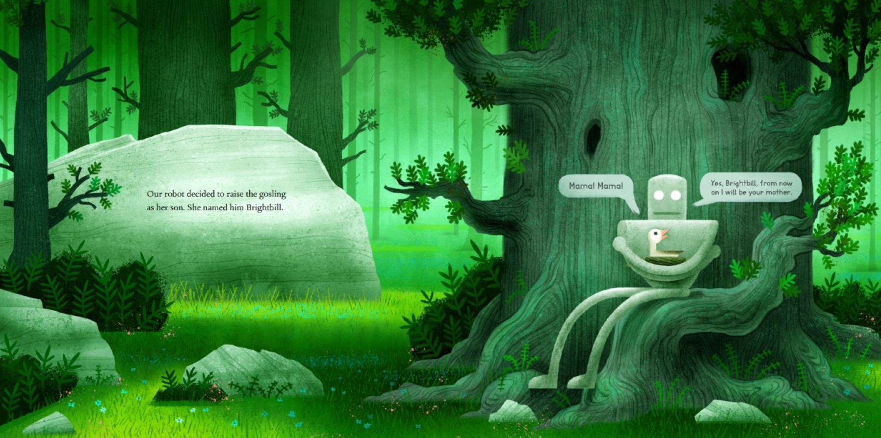 The Wild Robot on the Island: An Illustrated Picture Book Adaptation of The Wild Robot - Image 4