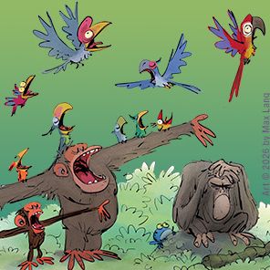 Grumpy Monkey Father's Day Fuss: Includes Fun Stickers! - Image 9