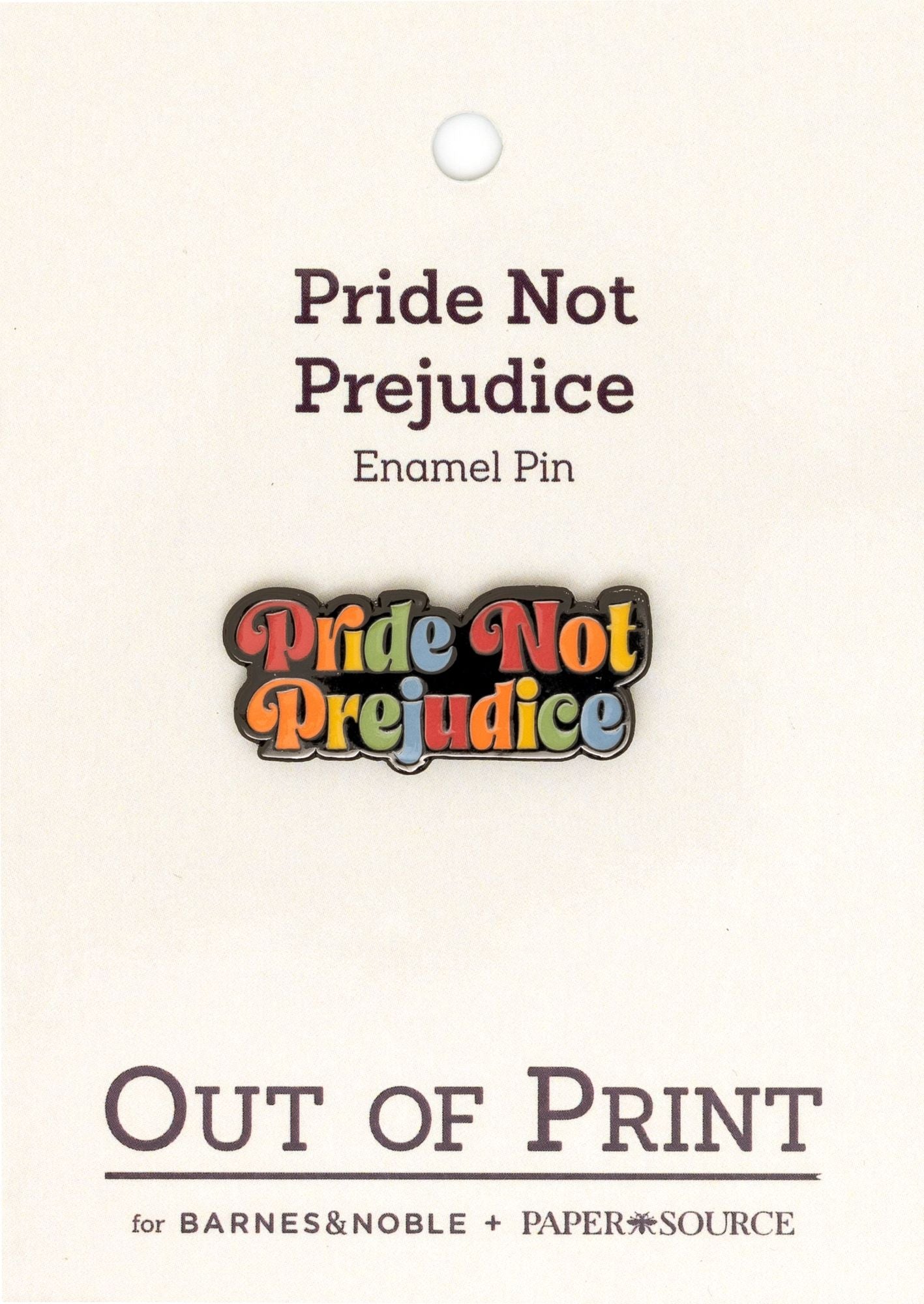 Pride Not Prejudice Pin - Image 2