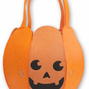 Happy Pumpkin Felt Tote