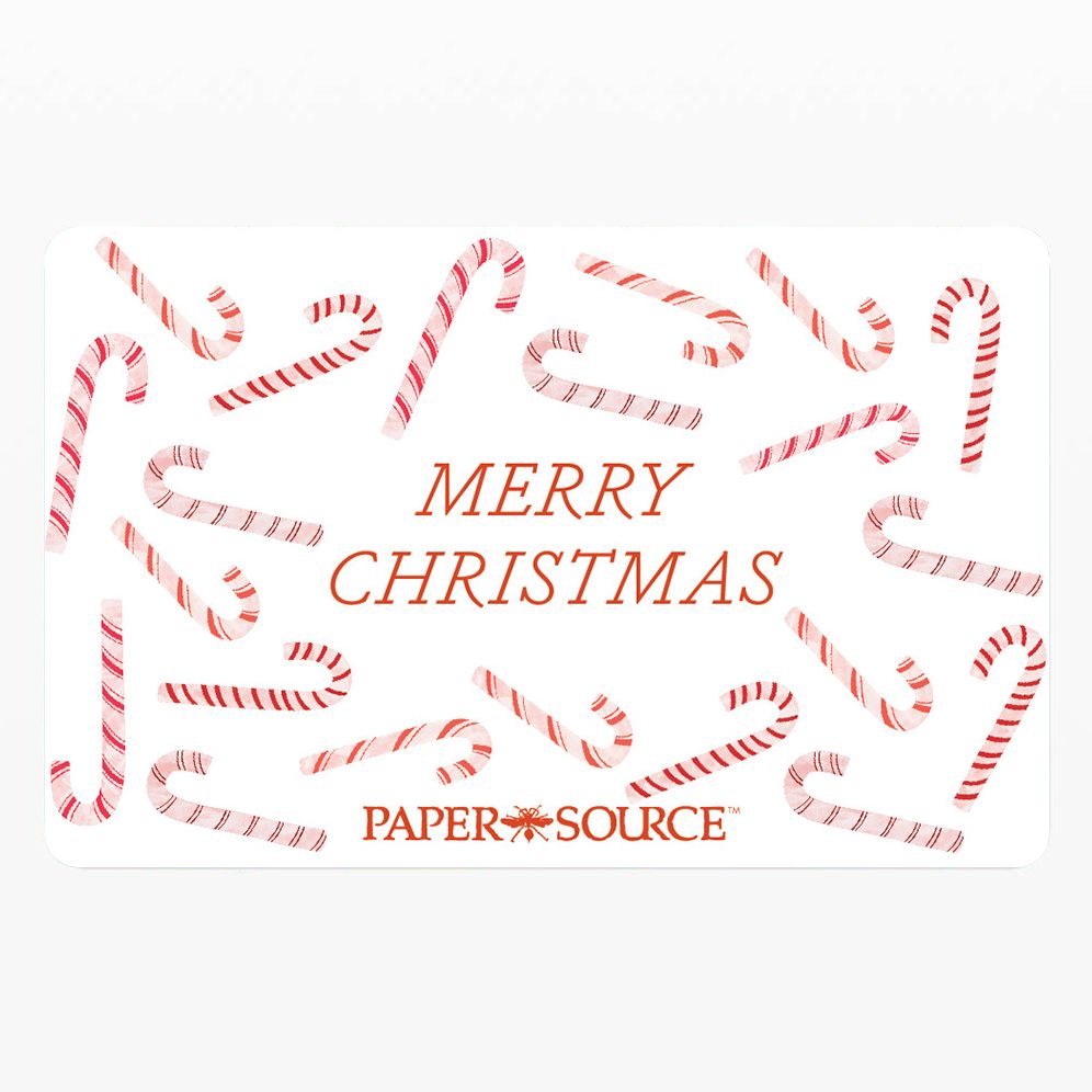 Merry Christmas Physical Gift Card