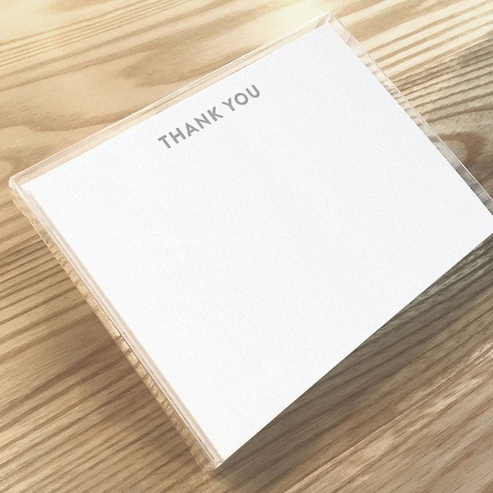 San Serif Thank You Card Set - Image 2