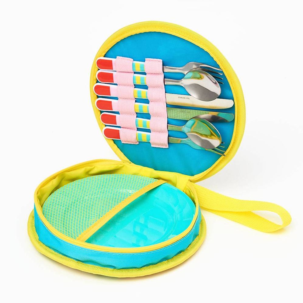 Abstract Coral Picnic Set - Image 4