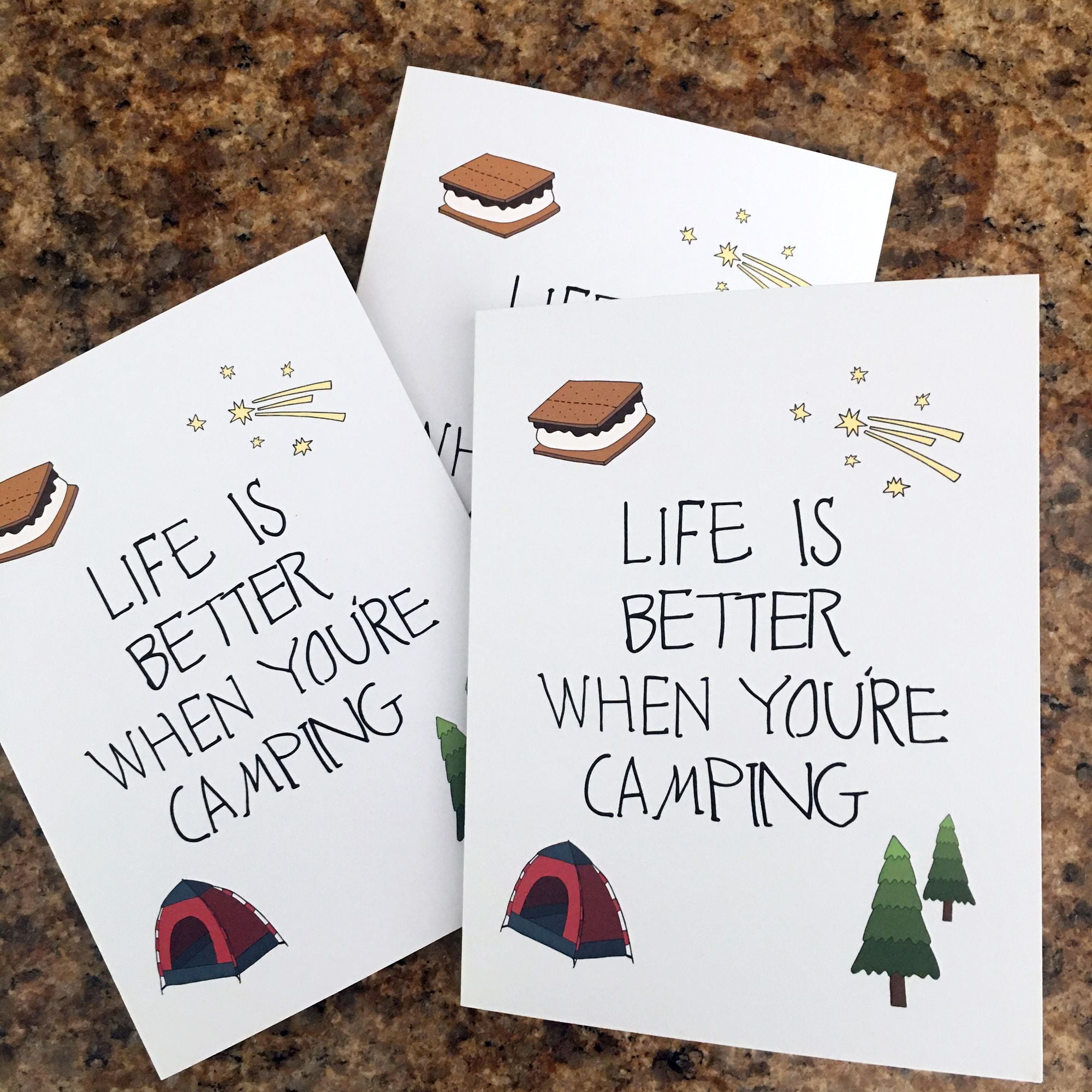 Life Is Better When You're Camping Greeting Card - Image 2