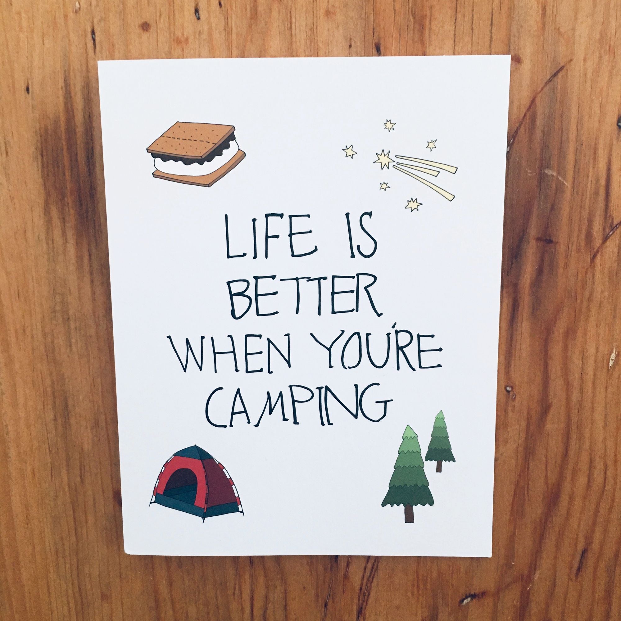 Life Is Better When You're Camping Greeting Card - Image 3