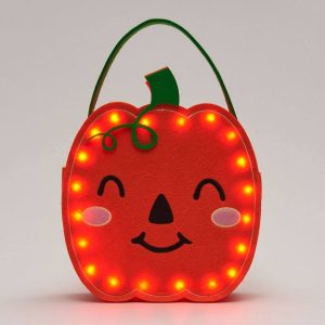 Mini Pumpkin Light Up Tote