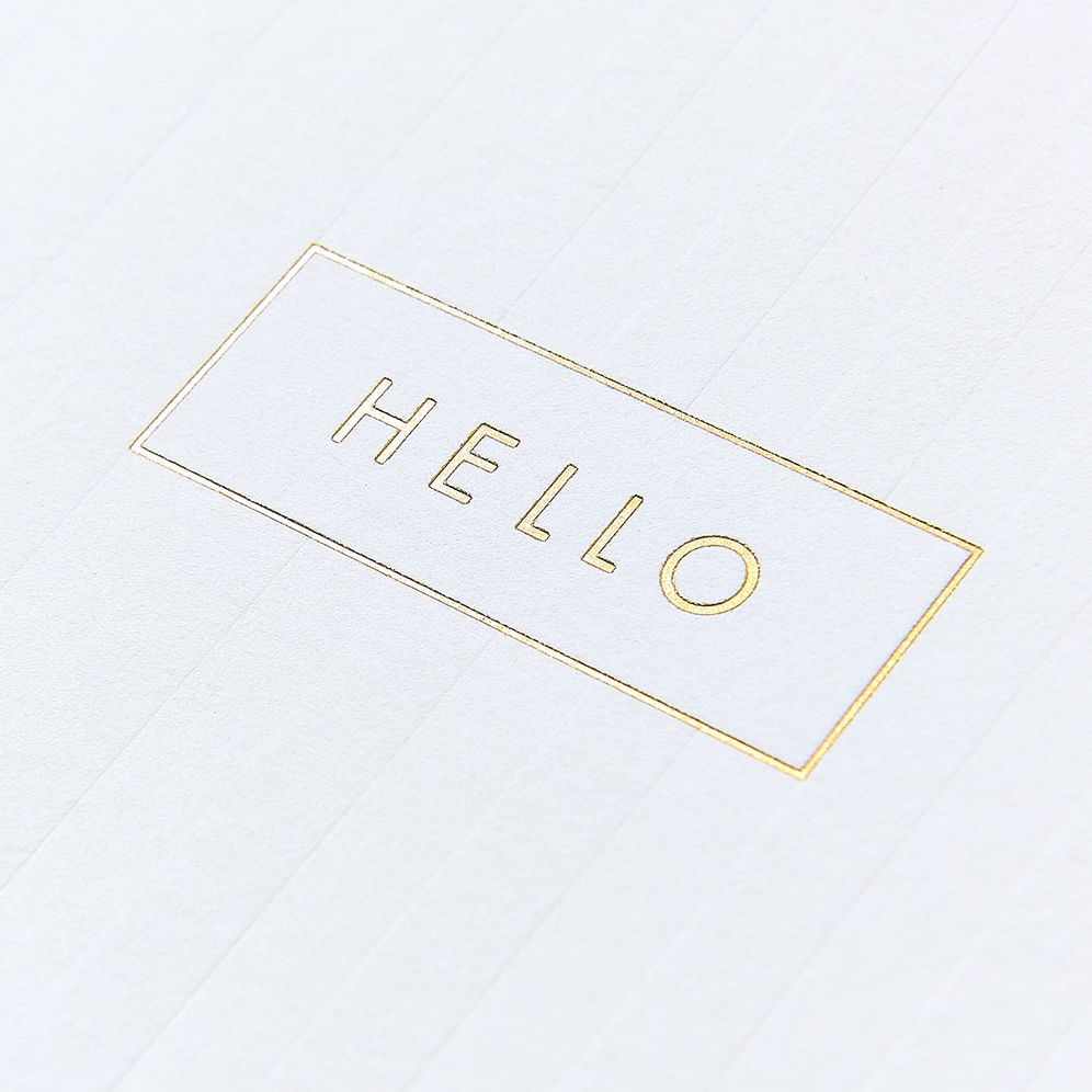 Hello Stripe Thank You Card Set - Image 3