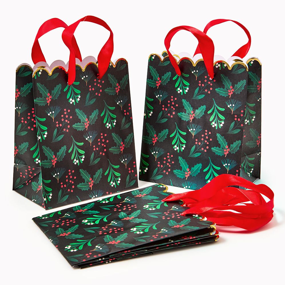 Winter Botanical Treat Bags S/4 - Image 2