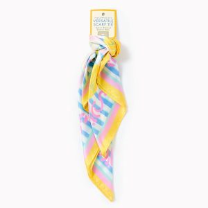 Satin Lemon Scarf