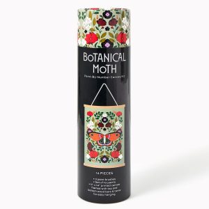 Botanical Moth Paint by Numbers
