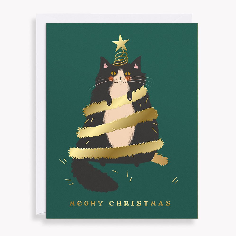 Christmas Cats Meowy Christmas Stationery Set - Image 3