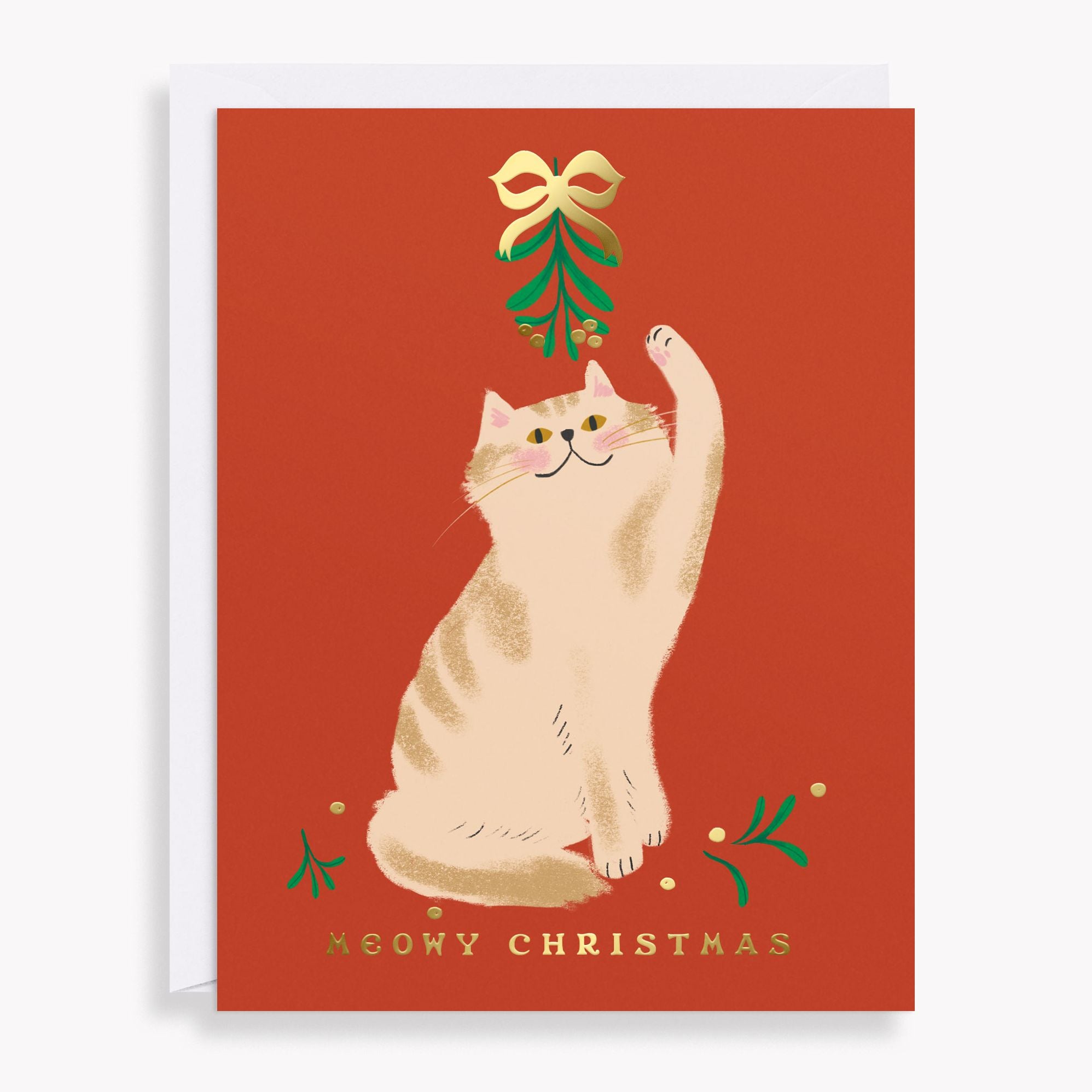 Christmas Cats Meowy Christmas Stationery Set - Image 4