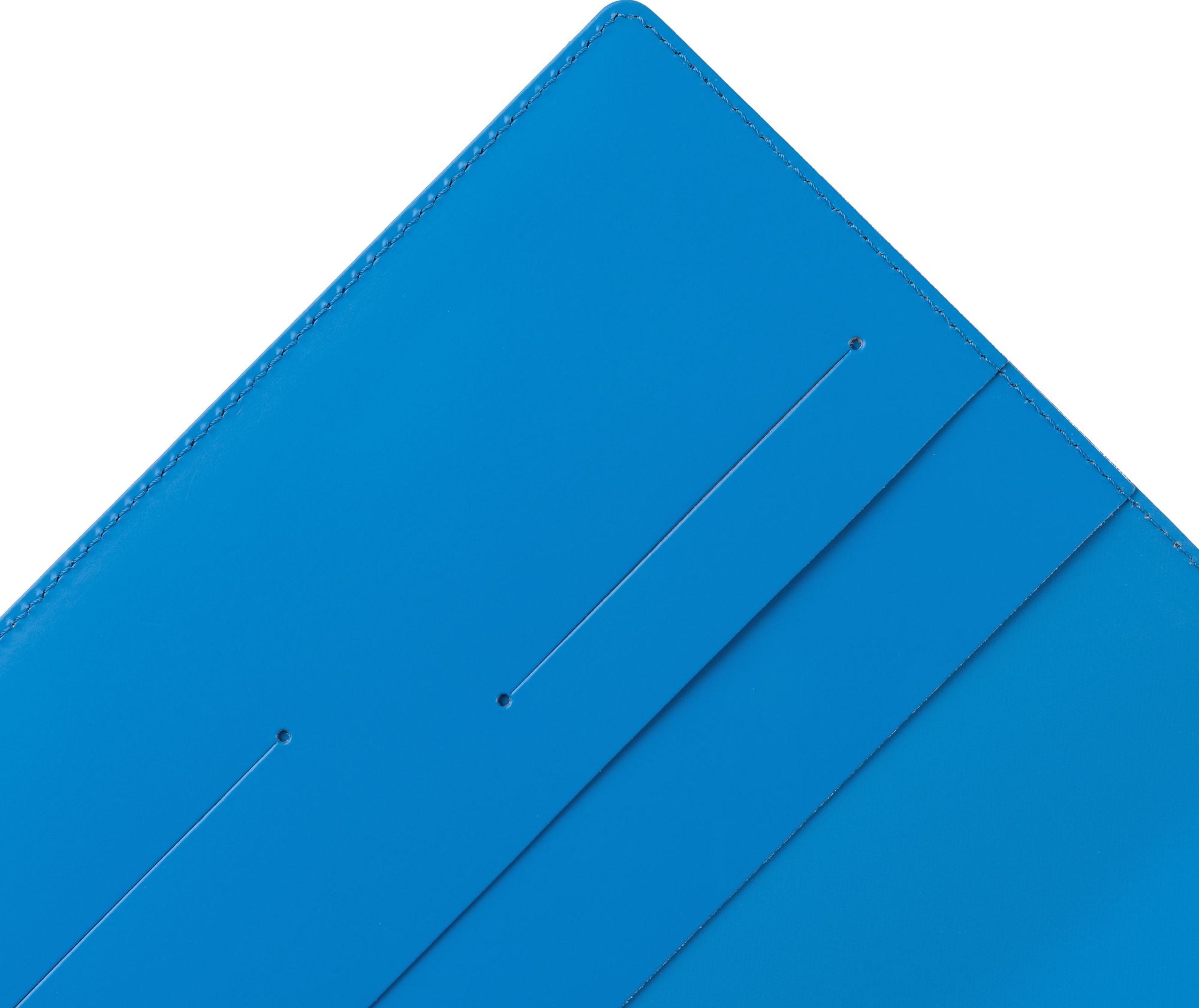 Paper Source Blue Leather Refillable A5 Journal Cover - Image 7