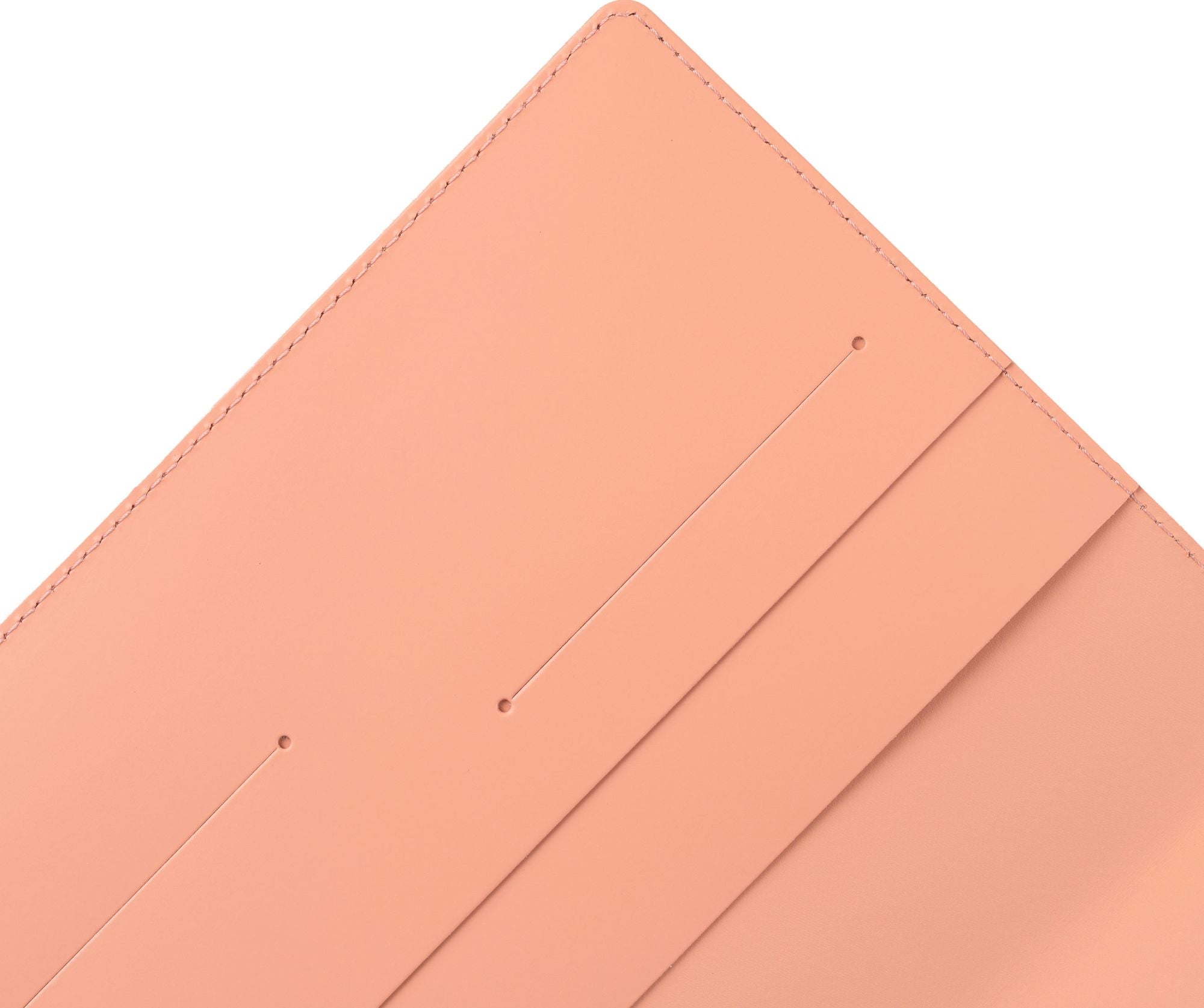 Paper Source Peach Leather Refillable A5 Journal Cover - Image 7
