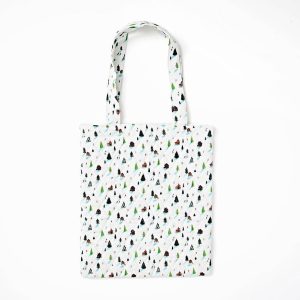 Skiers Quilted Tote
