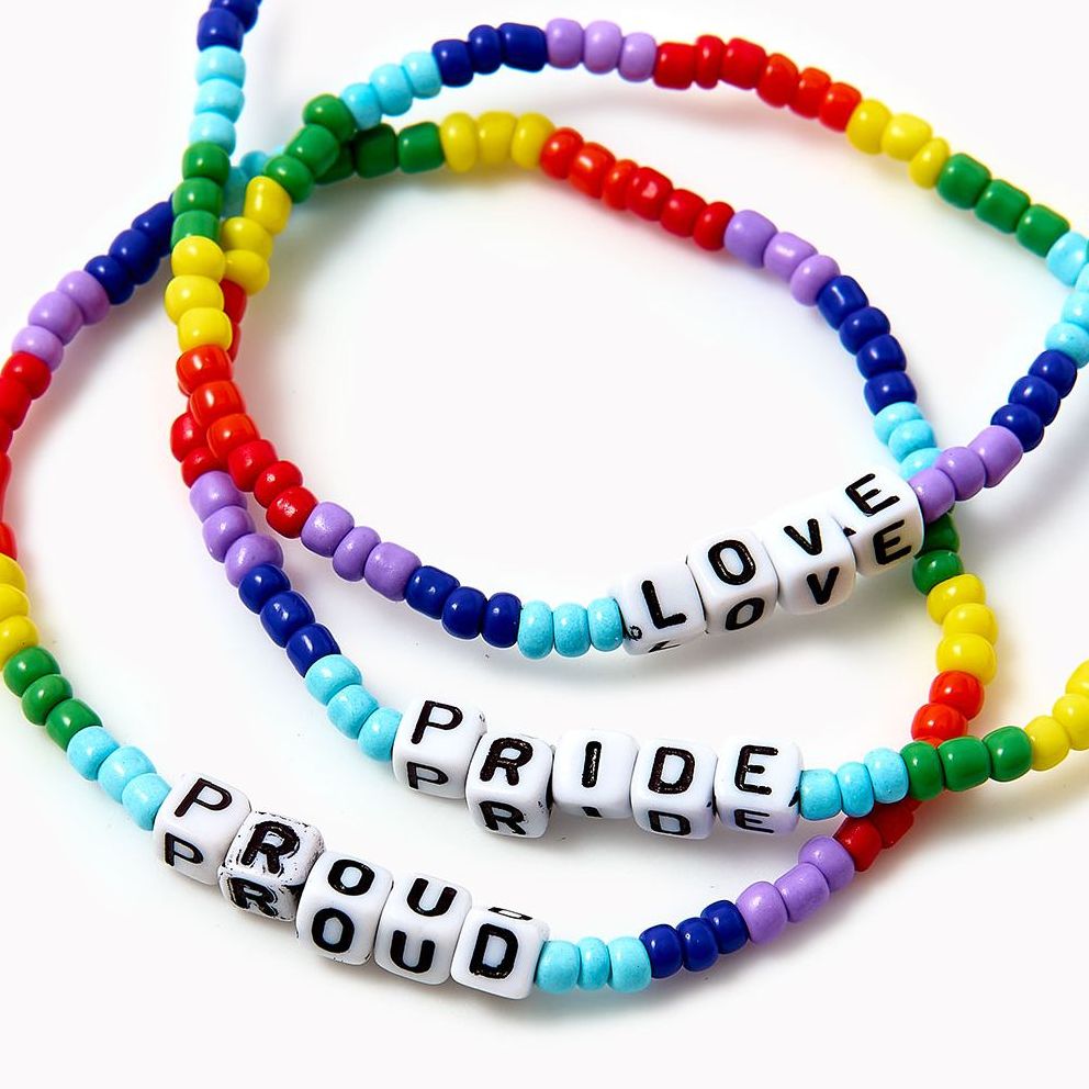 Beaded Rainbow Bracelet - Image 2