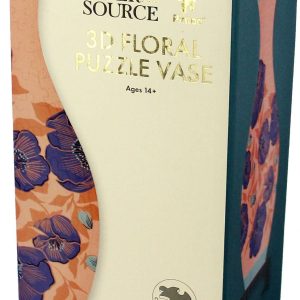3D Floral Puzzle Vase