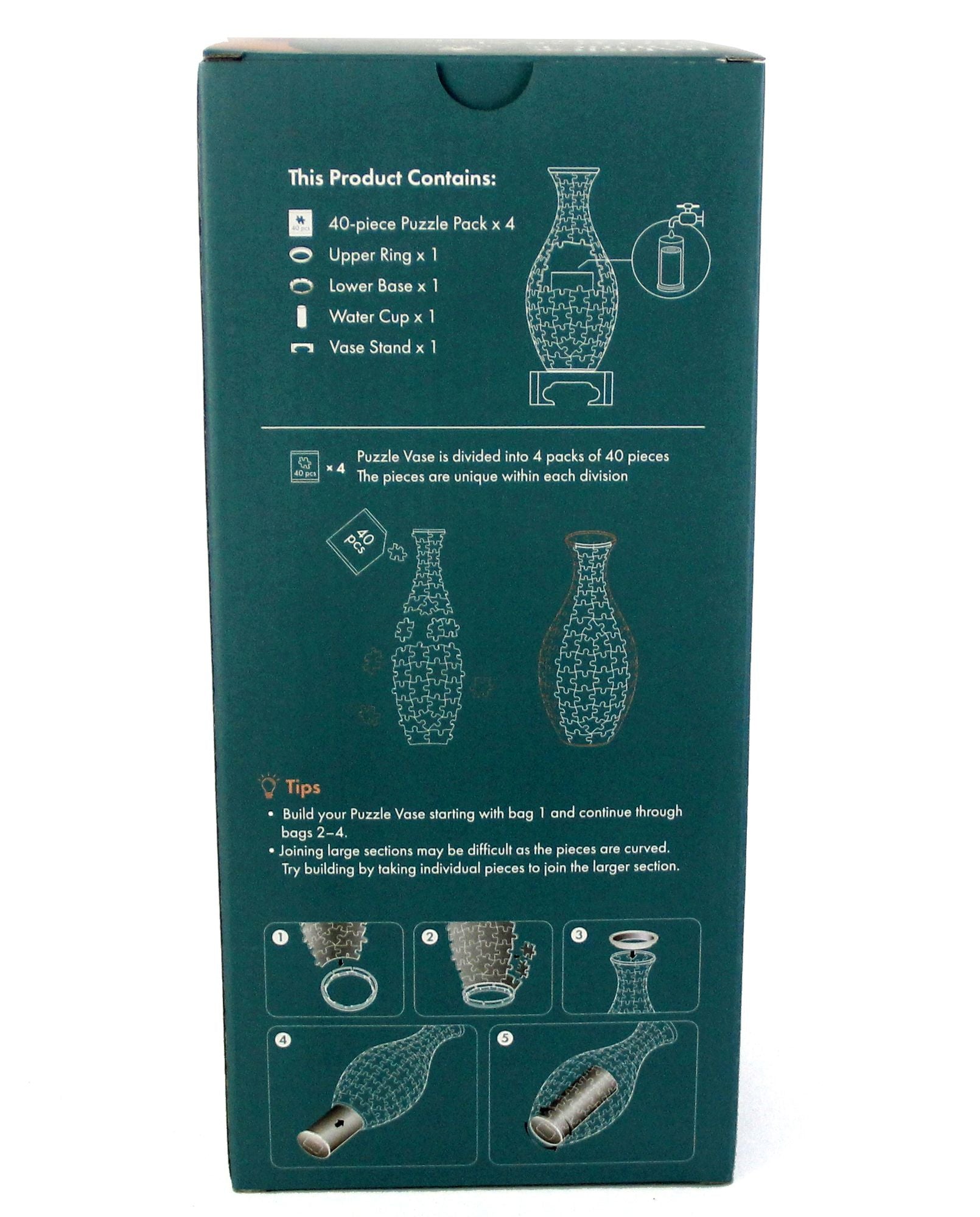 3D Floral Puzzle Vase - Image 6