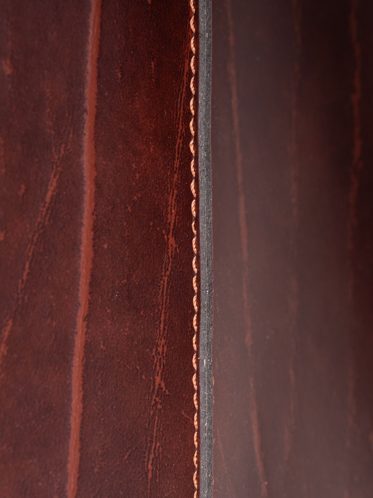 Recycled Leather Wine Bottle Holder - Image 5