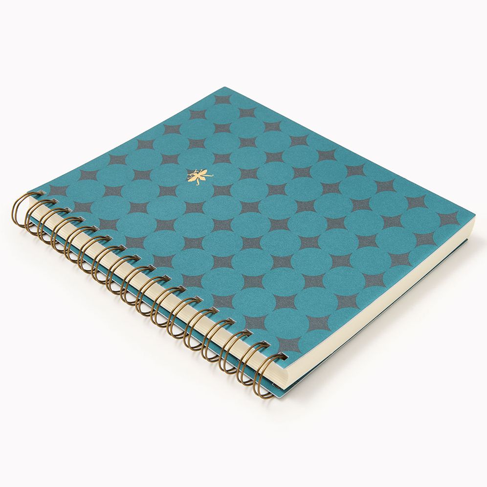 Teal Diamond Paper Wasp Daily Planner - Image 4