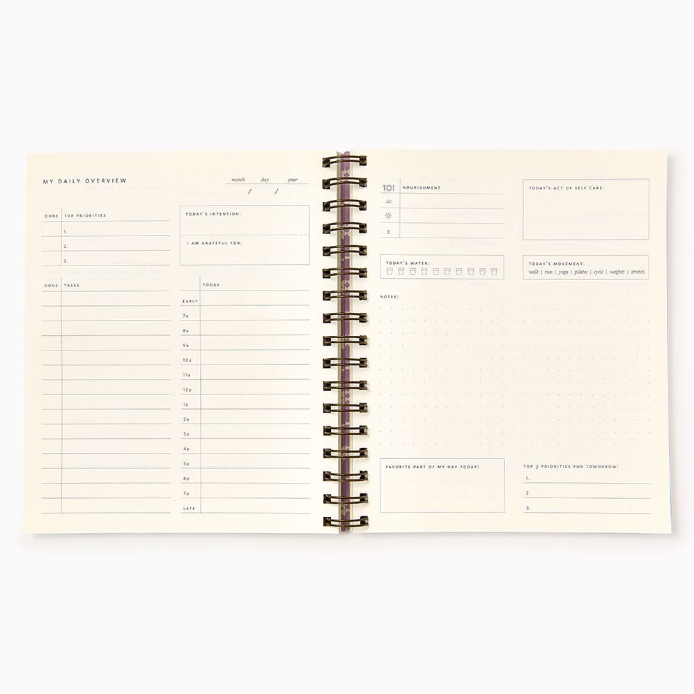 Wisteria Dots Paper Wasp Daily Planner - Image 4