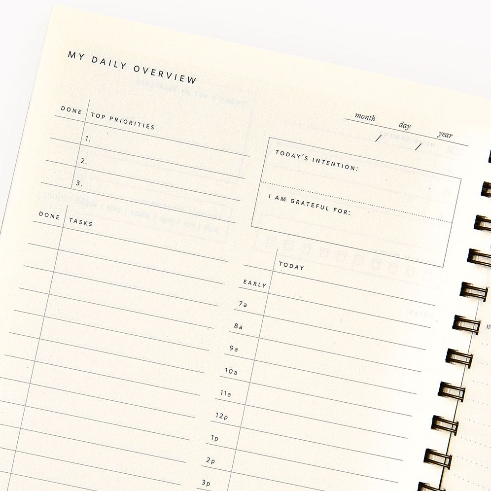 Wisteria Dots Paper Wasp Daily Planner - Image 3