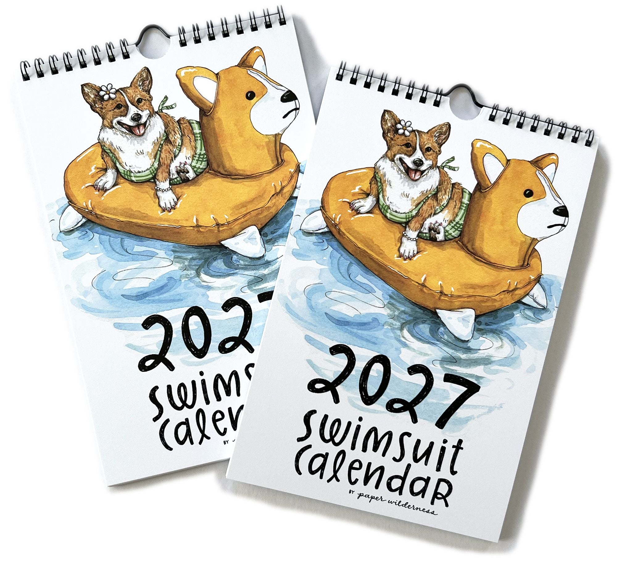 2027 Swimsuit Calendar by Paper Wilderness
