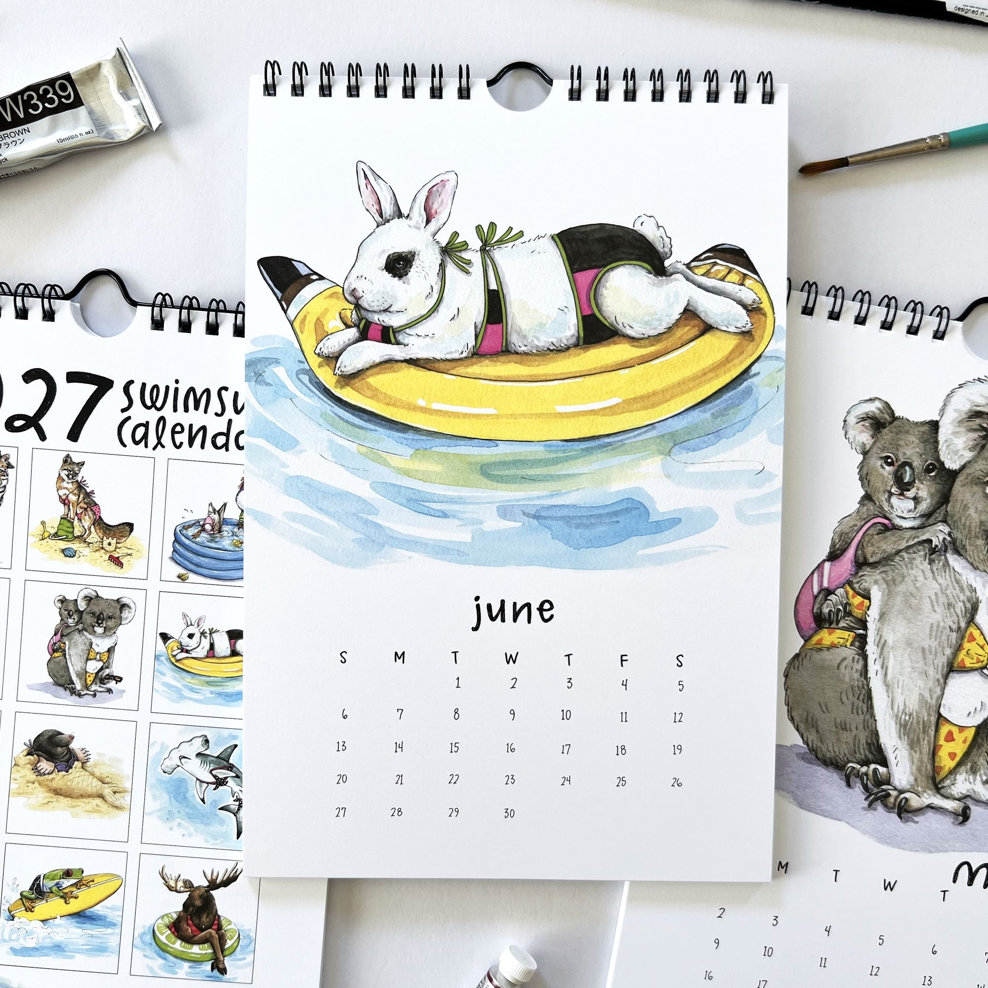 2027 Swimsuit Calendar by Paper Wilderness - Image 3