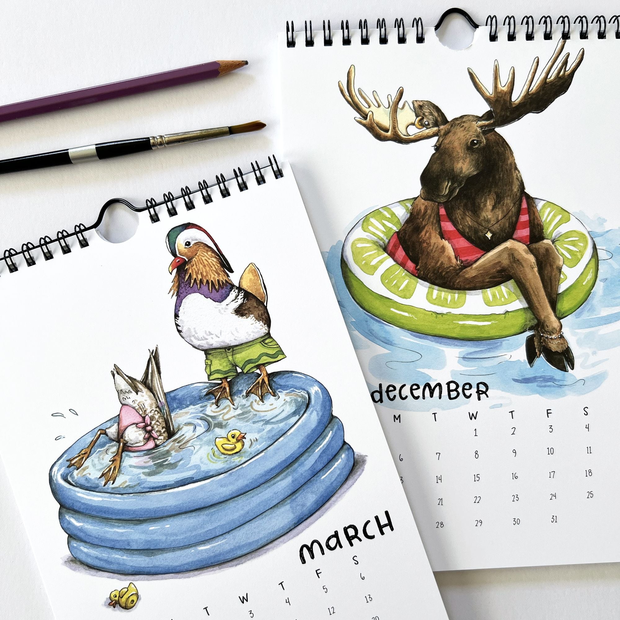 2027 Swimsuit Calendar by Paper Wilderness - Image 4
