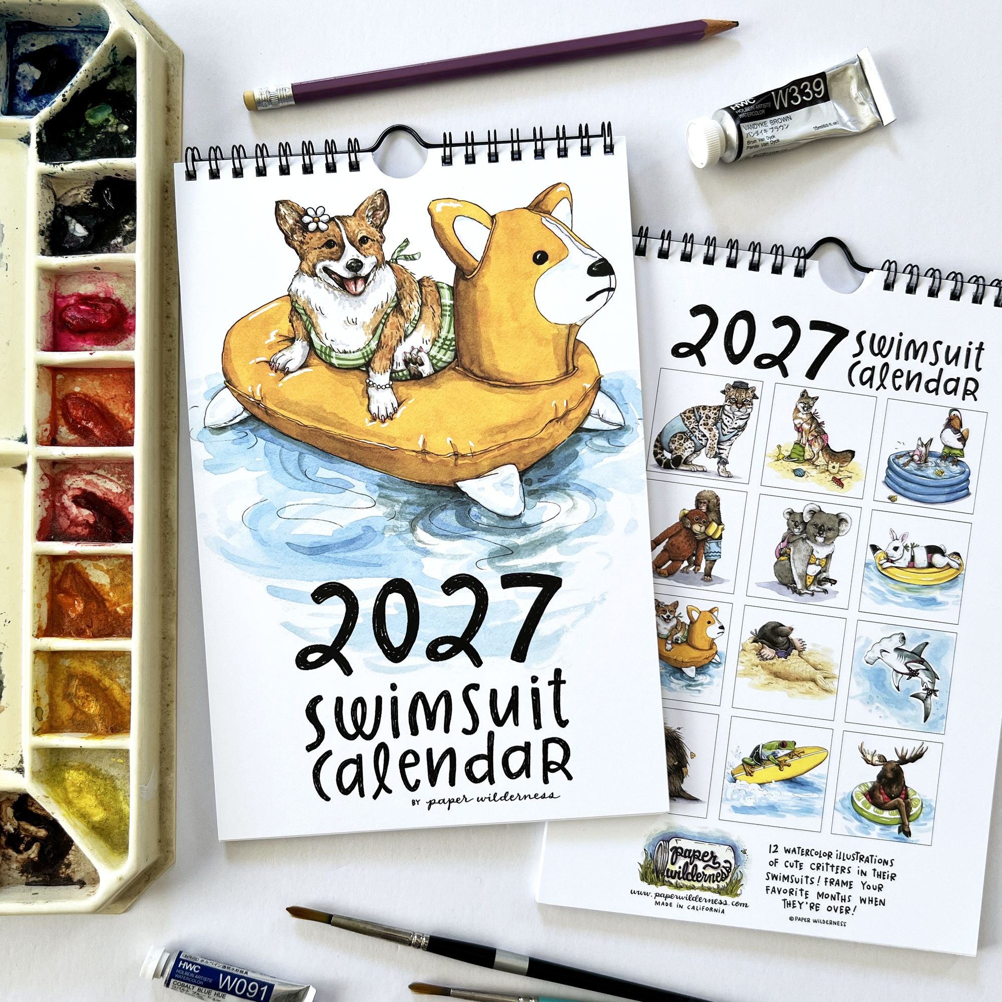 2027 Swimsuit Calendar by Paper Wilderness - Image 7