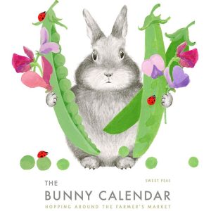 2027 Dear Hancock Bunny Calendar-Hopping Around the Farmer's Market