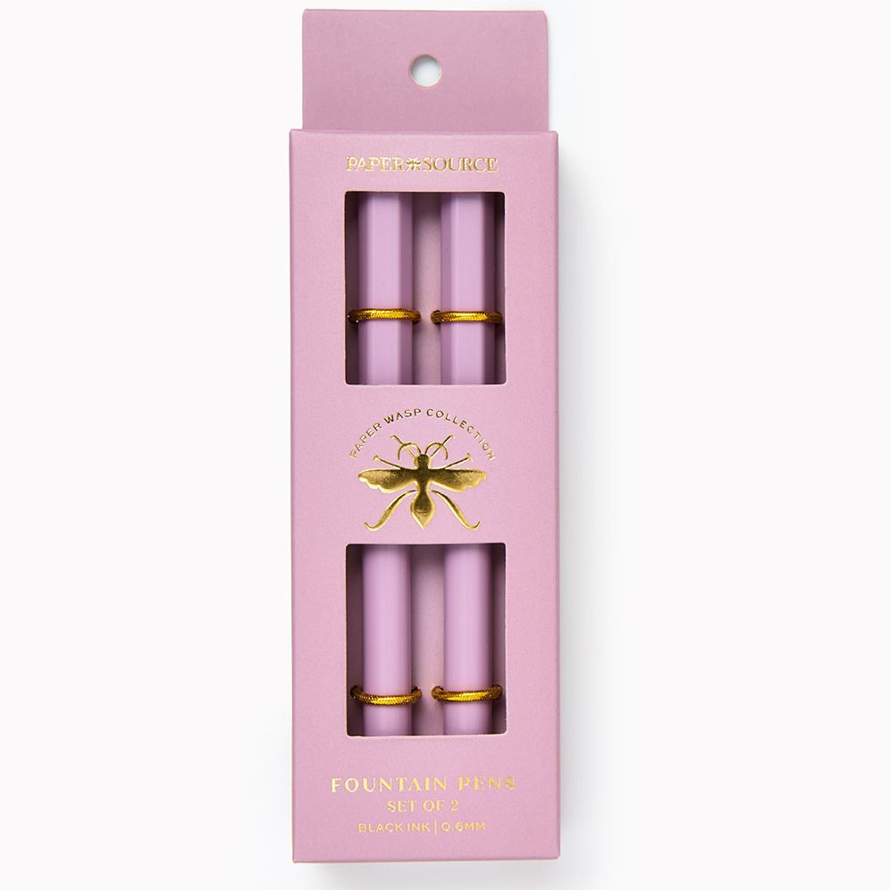 Wisteria Paper Wasp Pen S/2 - Fountain - Image 2