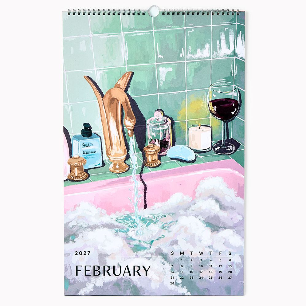 2027 Paper Source Wall Art Calendar - Image 3
