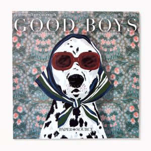 2027 Paper Source Good Boys Calendar