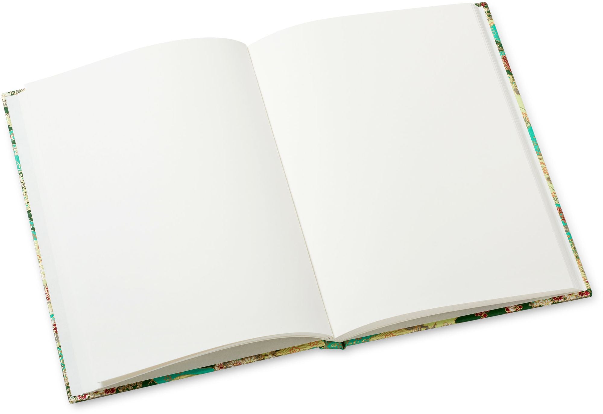 Turquoise Floral Heritage Notebook - Image 3
