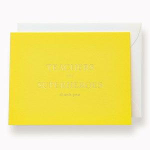 Teachers are Superheros - Boxed Note Set - Thank You