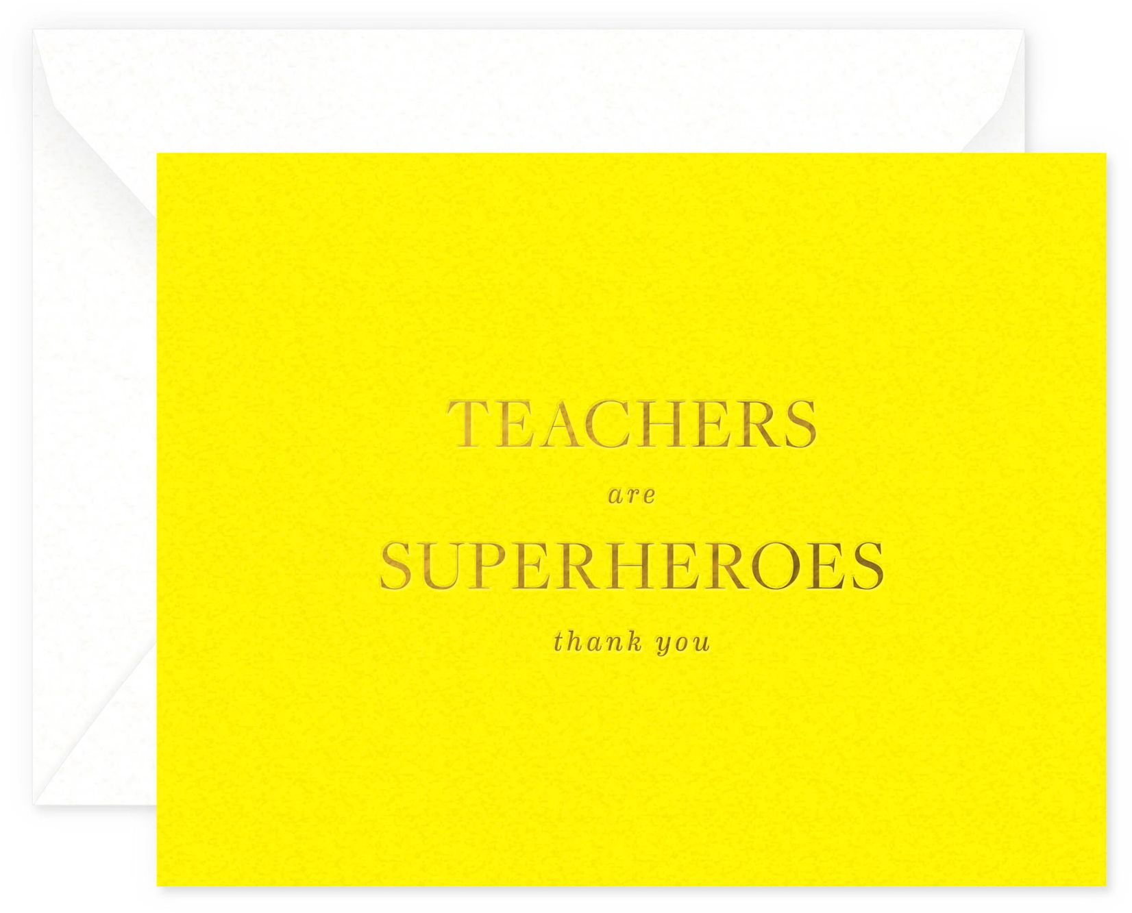 Teachers are Superheros - Boxed Note Set - Thank You - Image 2