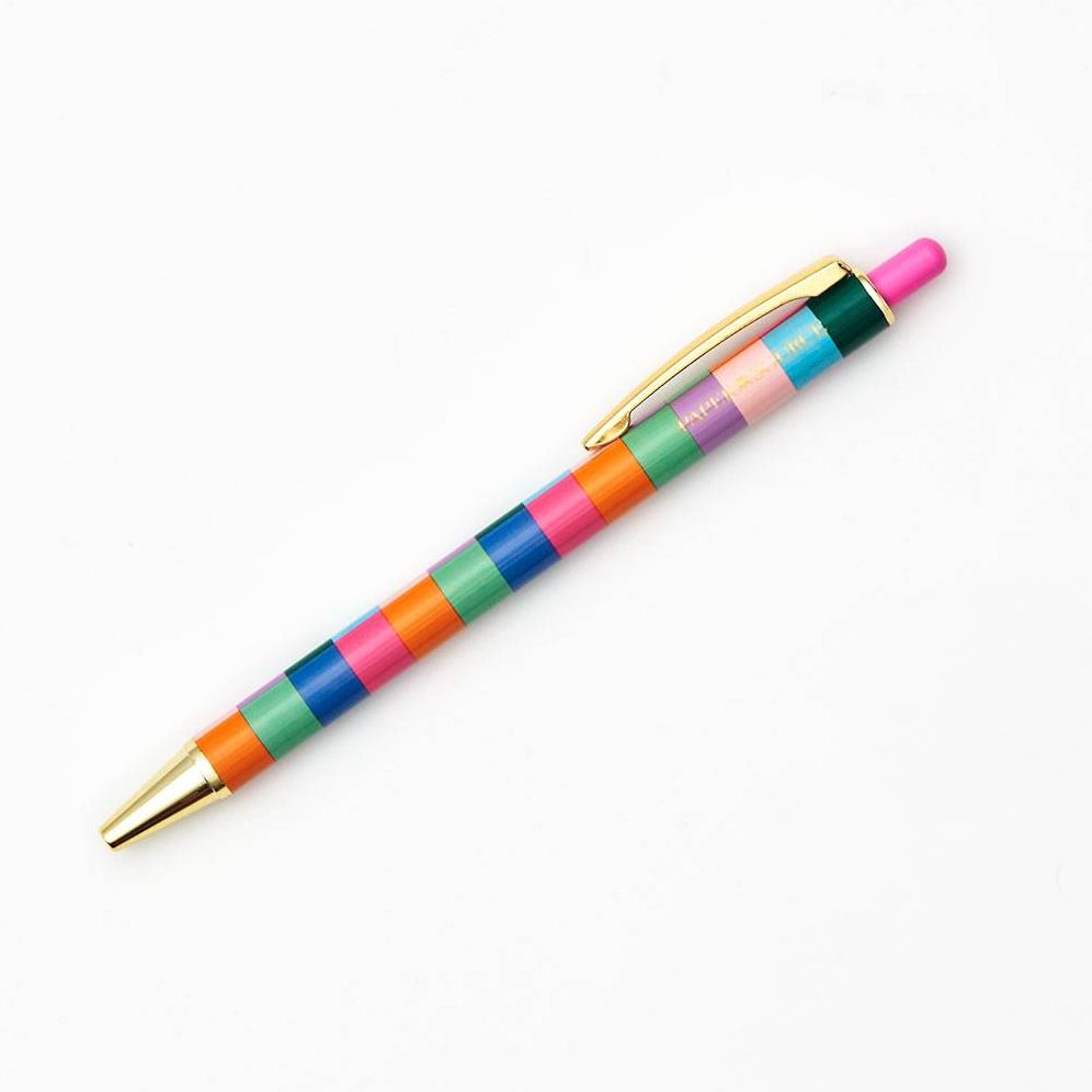 PS Collection Colorful Geometric Ballpoint Pen S/2 - Image 4