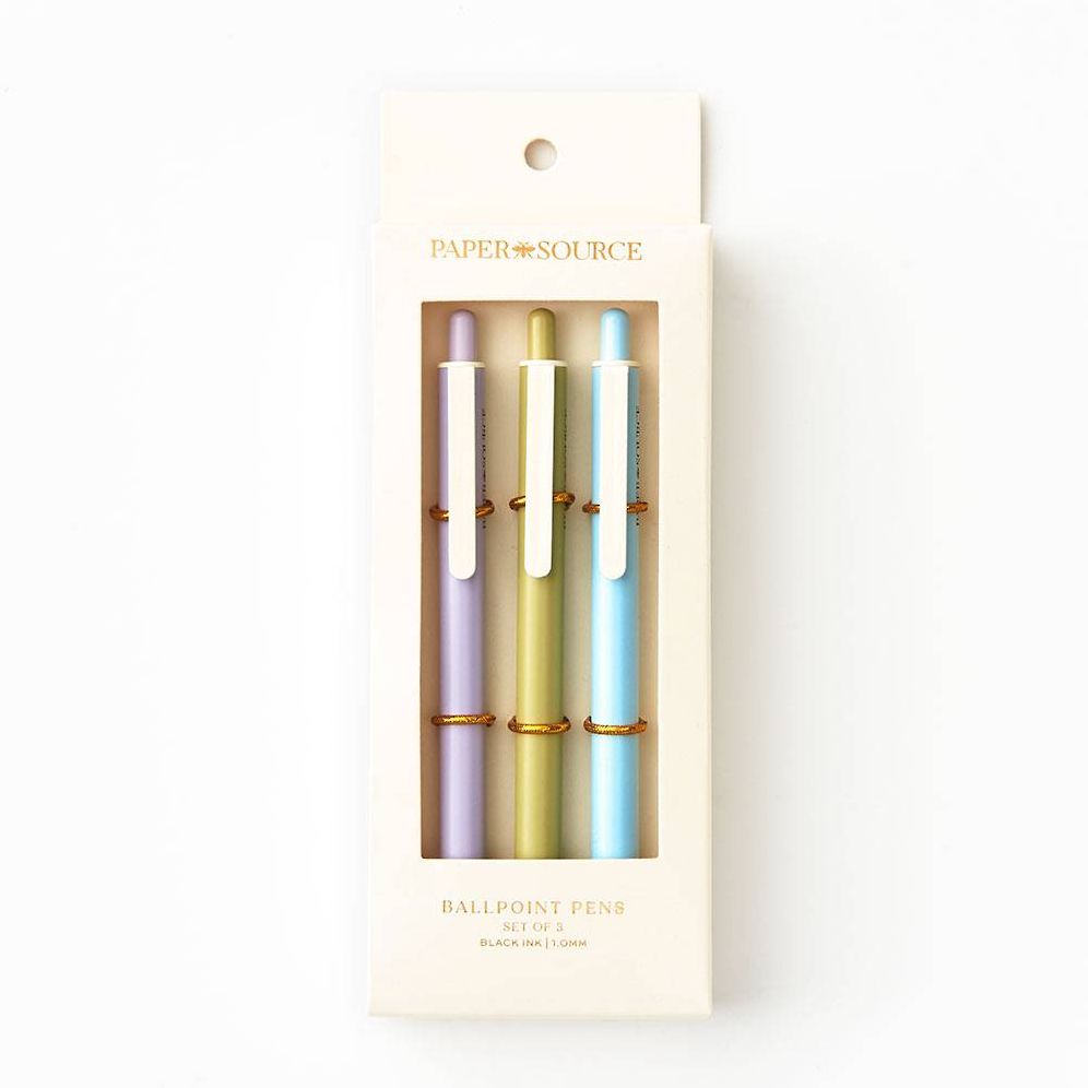 PS Collection Matte Pastel Ballpoint Gel Pen S/3 - Image 2