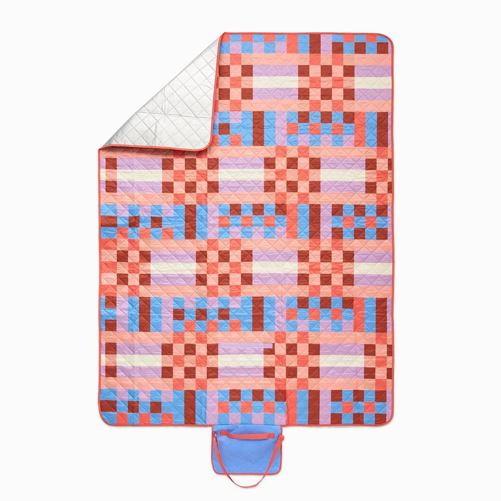 Striped Summer Picnic Blanket - Image 5
