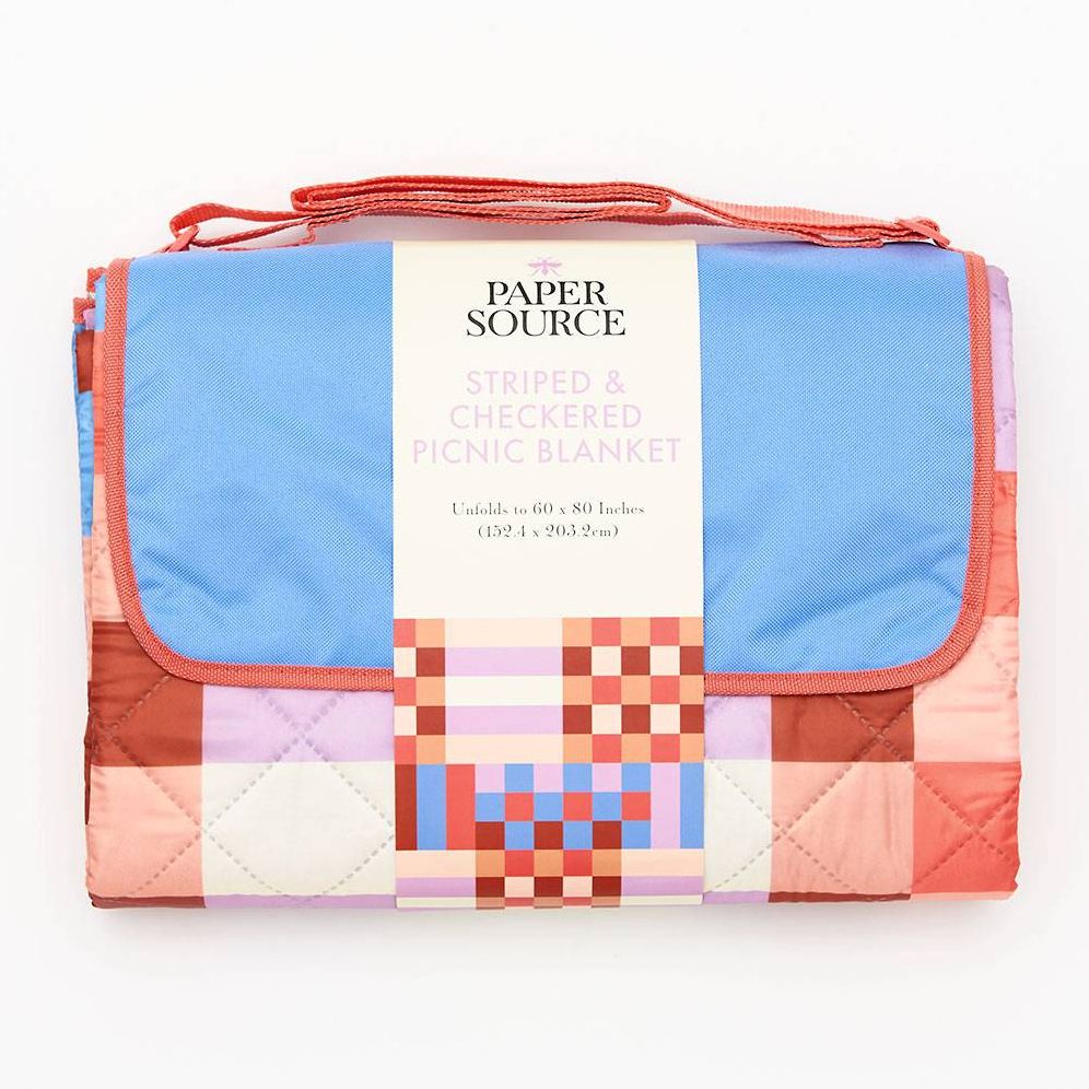 Striped Summer Picnic Blanket - Image 9
