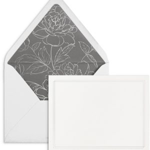 Luxe Lined Note Set - Ironstone