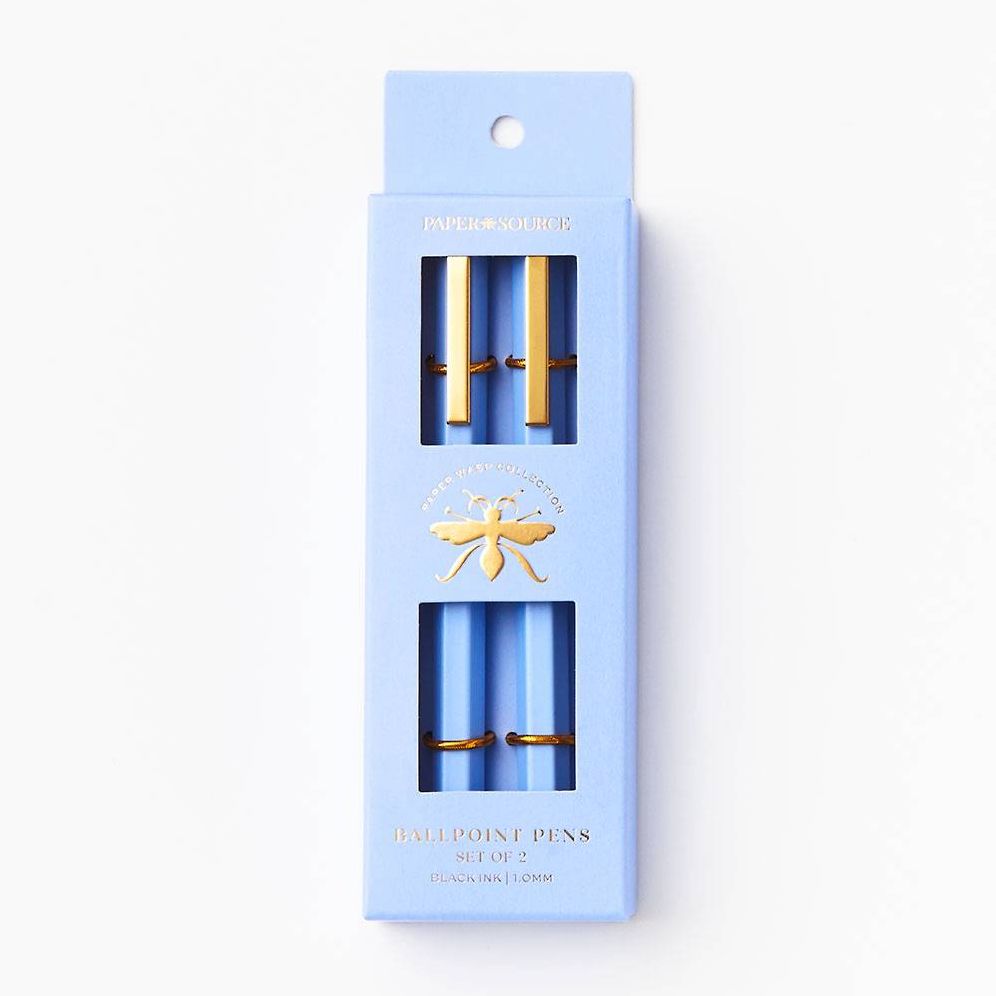 Paper Wasp Periwinkle Ballpoint Pen S/2 - Limited Edition - Image 3