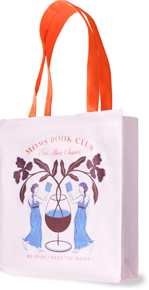 Read between the Wines Mom Tote - Image 2