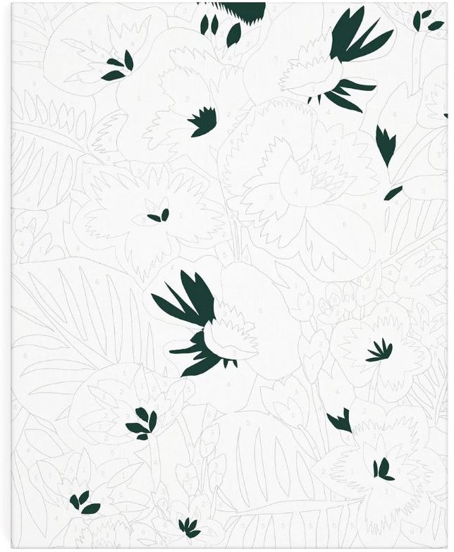 Kitty McCall All the Flowers Paint By Number Kit - Image 2